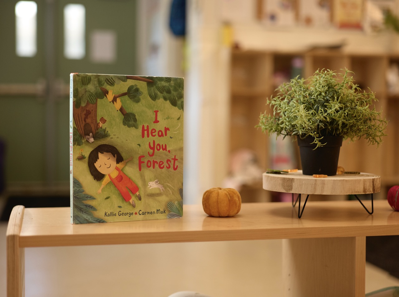 Child reading a book